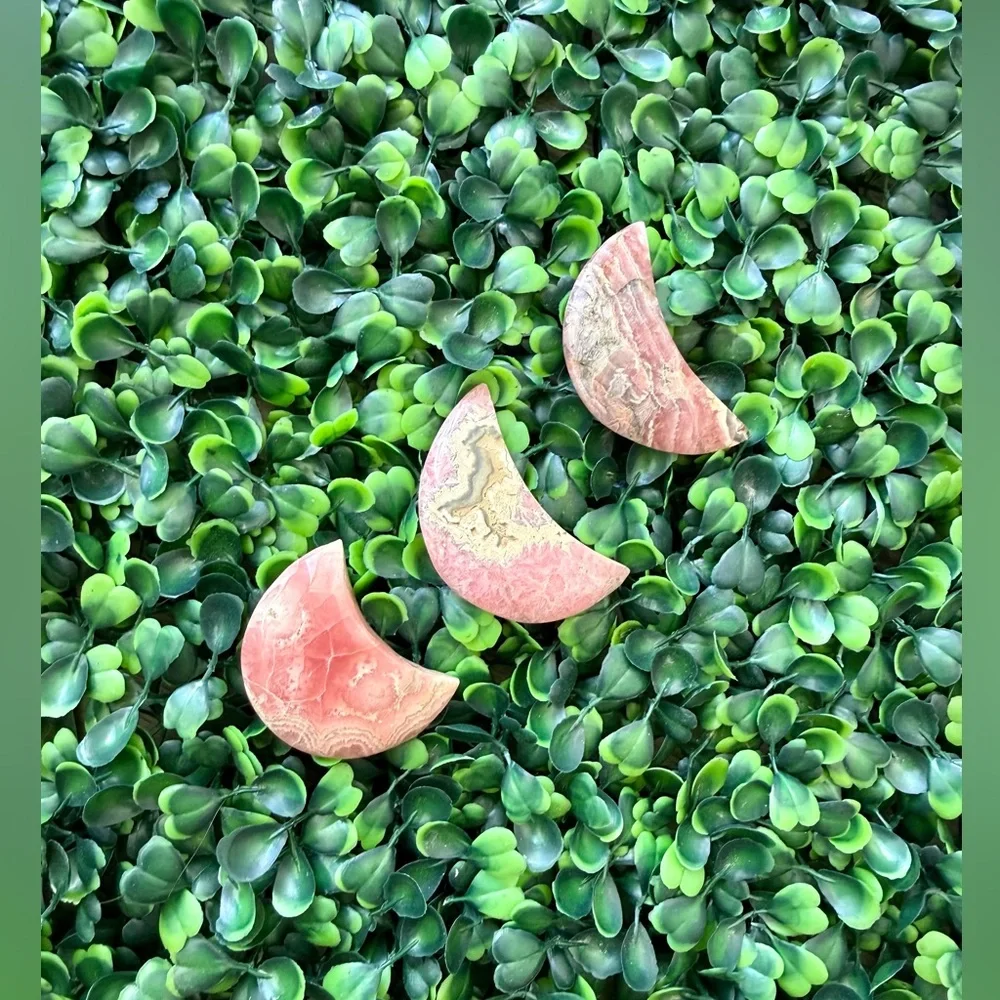 Rhodochrosite crescent moon